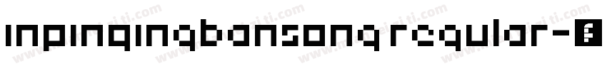 inpinqingbansong regular字体转换